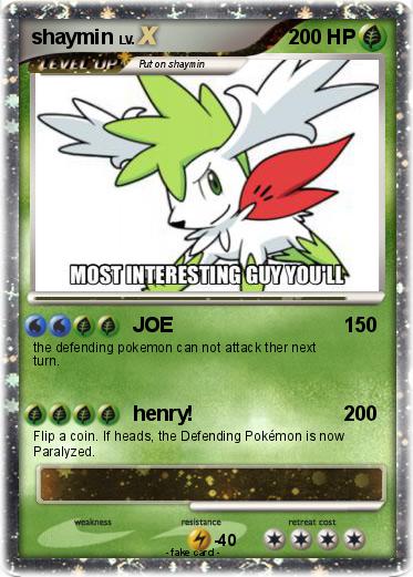 Pokemon shaymin