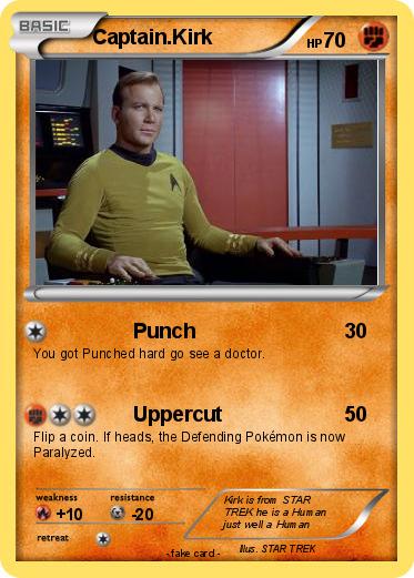 Pokemon Captain.Kirk