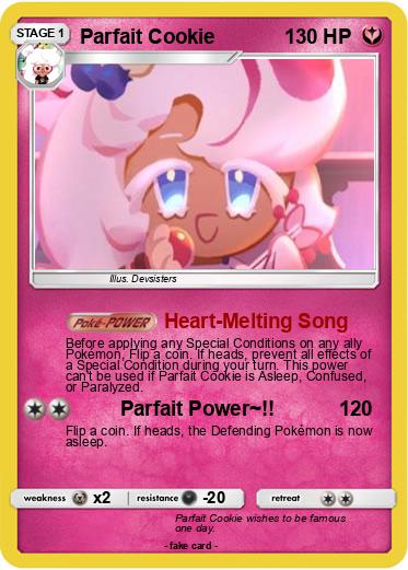Pokemon Parfait Cookie