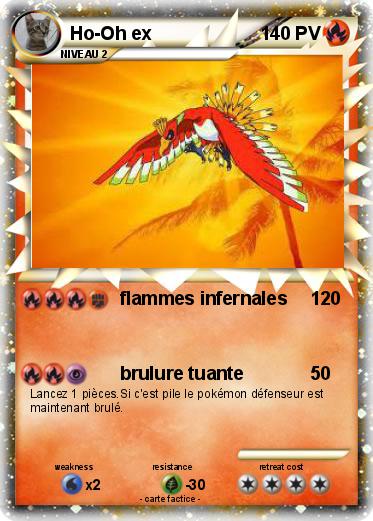 Pokemon Ho-Oh ex