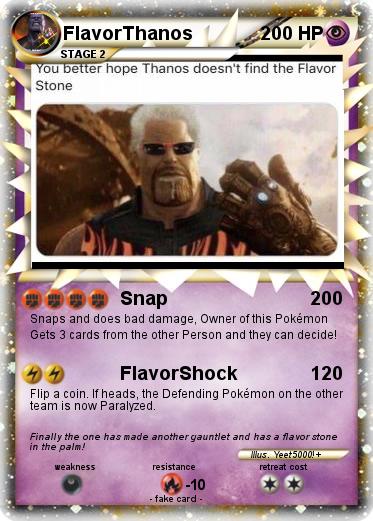 Pokemon FlavorThanos