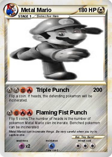 Pokemon Metal Mario