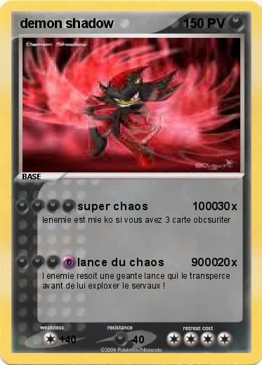 Pokemon demon shadow