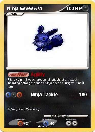 Pokemon NInja Eevee