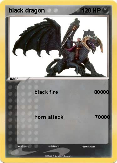 Pokemon black dragon