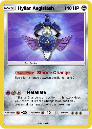 Pokemon Hylian Aegislash