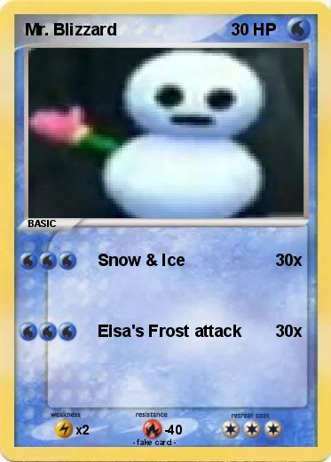 Pokemon Mr. Blizzard