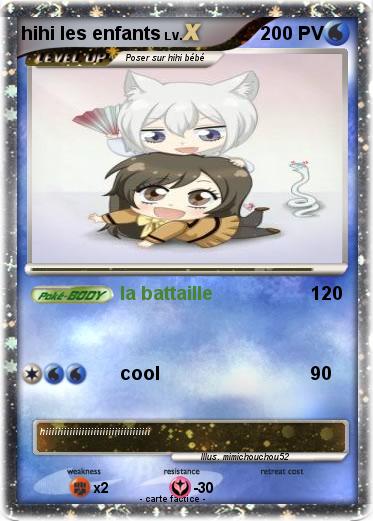 Pokemon hihi les enfants