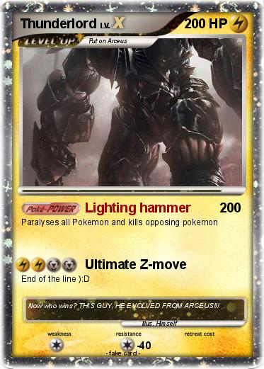 Pokemon Thunderlord