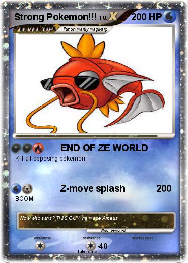 Pokemon Strong Pokemon!!!
