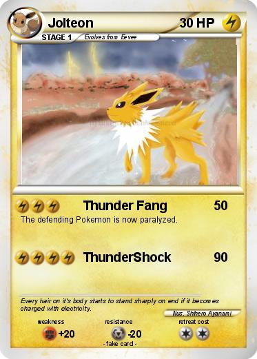 Pokemon Jolteon