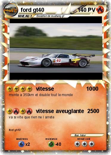 Pokemon ford gt40