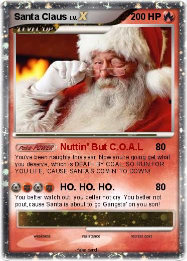 Pokemon Santa Claus