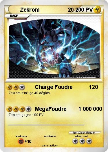 Pokemon Zekrom                   20
