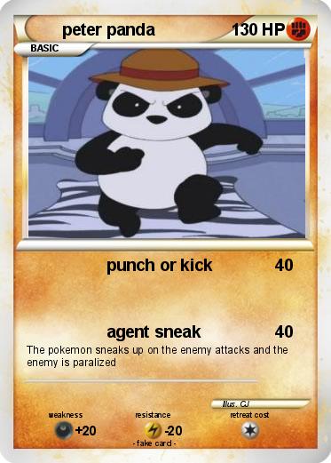 Pokemon peter panda