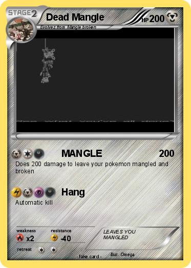 Pokemon Dead Mangle