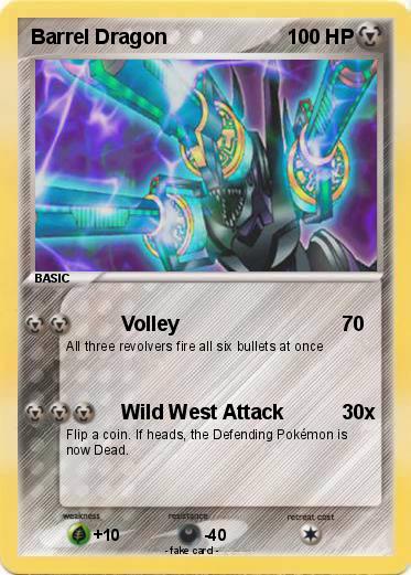 Pokemon Barrel Dragon