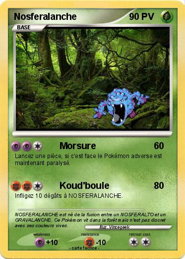 Pokemon Nosferalanche