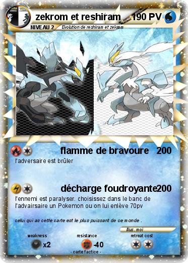 Pokemon zekrom et reshiram