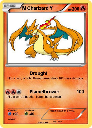 Pokemon M Charizard Y