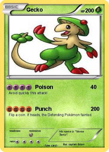 Pokemon Gecko