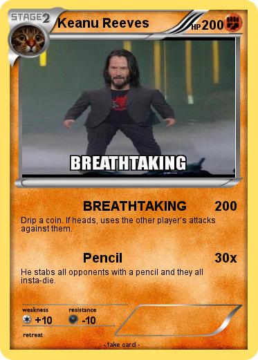 Pokemon Keanu Reeves
