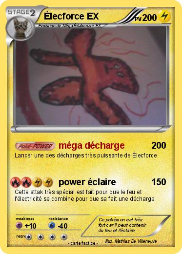 Pokemon Élecforce EX