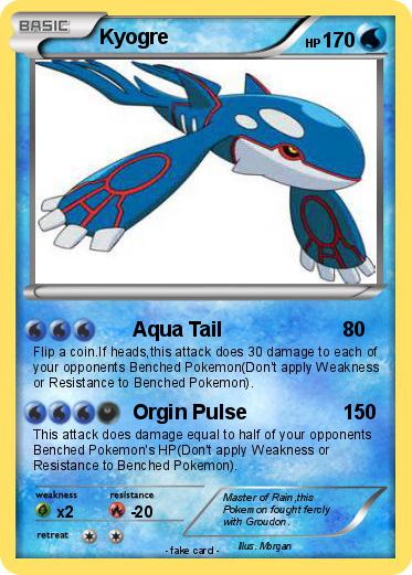 Pokemon Kyogre
