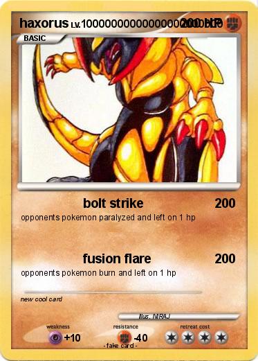 Pokemon haxorus