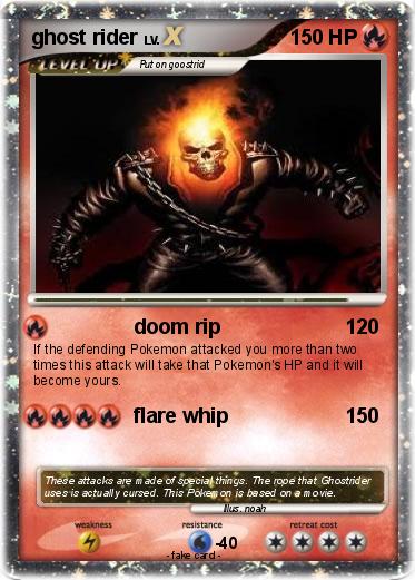 Pokemon ghost rider