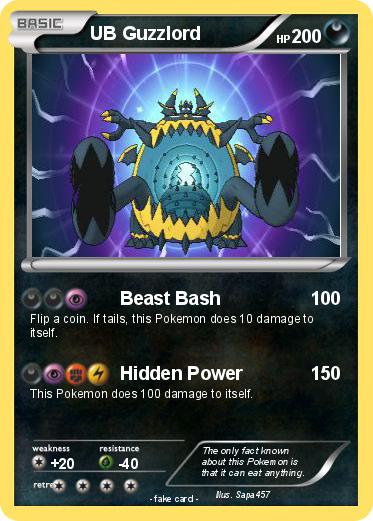 Pokemon UB Guzzlord
