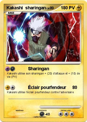 Pokemon Kakashi  sharingan
