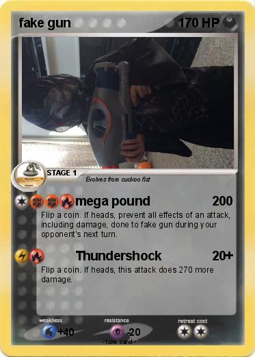 Pokemon fake gun