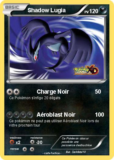 Pokemon Shadow Lugia
