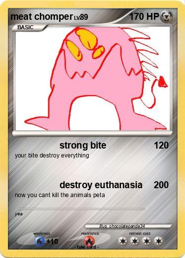 Pokemon meat chomper