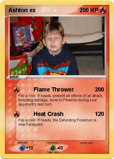 Pokemon Ashton ex