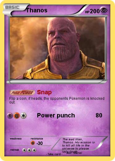 Pokemon Thanos