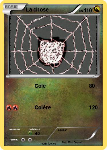 Pokemon La chose