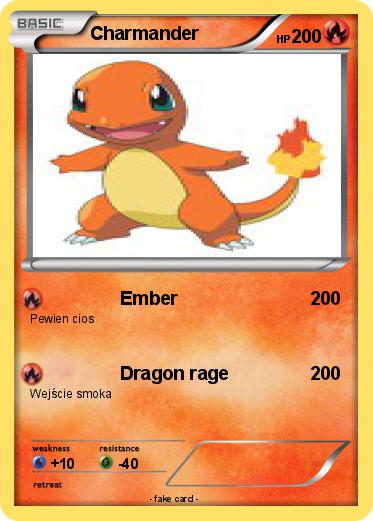 Pokemon Charmander