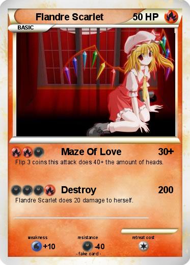 Pokemon Flandre Scarlet