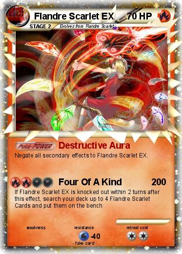 Pokemon Flandre Scarlet EX