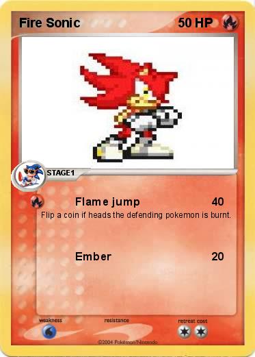 Pokemon Fire Sonic