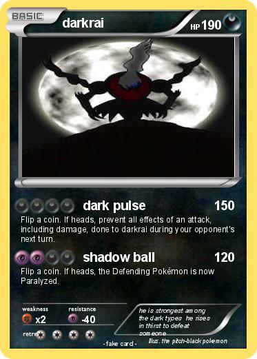 Pokemon darkrai