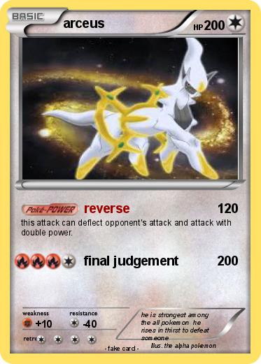 Pokemon arceus