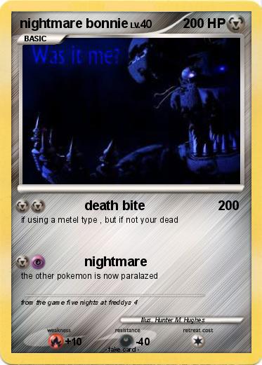 Pokemon nightmare bonnie