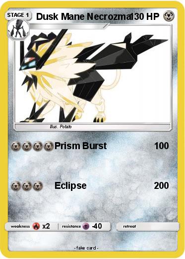 Pokemon Dusk Mane Necrozma