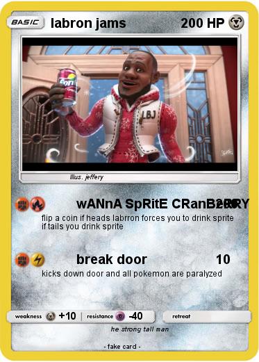 Pokemon labron jams