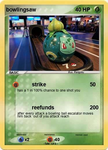 Pokemon bowlingsaw