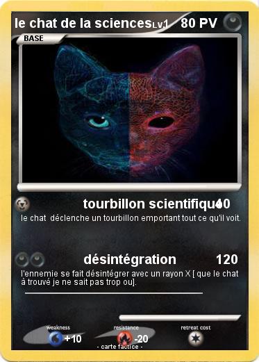 Pokemon le chat de la sciences