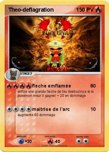 Pokemon Theo-deflagration